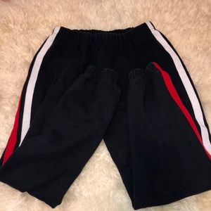 Brandy melville striped sweatpants